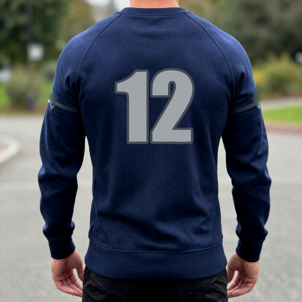 Seattle Seahawks No. 12 Crewneck Sweatshirt