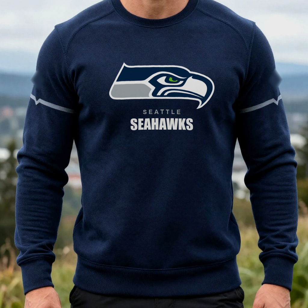 Seattle Seahawks No. 12 Crewneck Sweatshirt