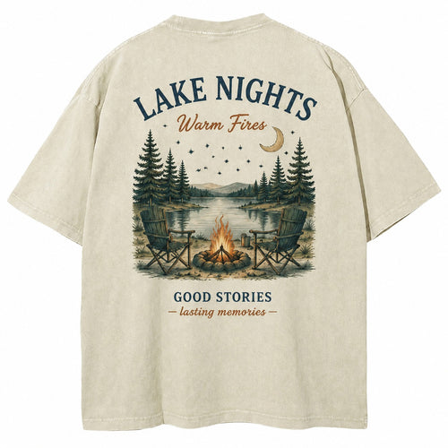 Lake Nights Campfire Tee