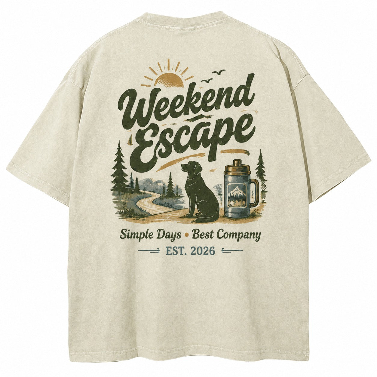 Weekend Escape Companion Tee